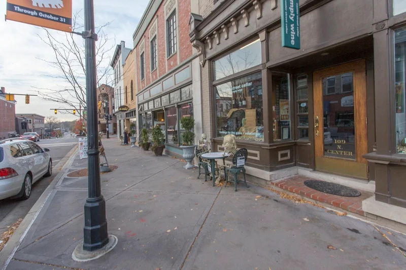 Downtown of Northville, Michigan