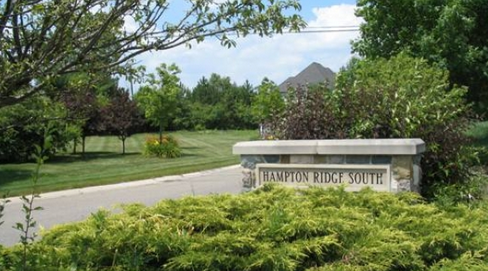 Hampton Ridge South Canton Michigan